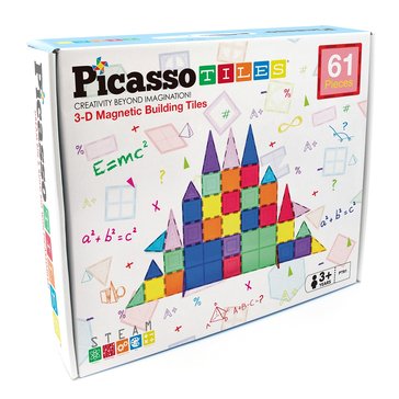 Picasso Tiles 61 Piece Building Set