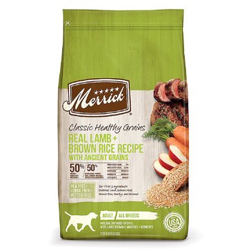 Merrick Classic Healthy Grains Lamb and Brown Rice with Ancient Grains