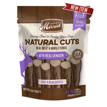 Merrick Natural Cuts with Real Venison Small Dog Chews