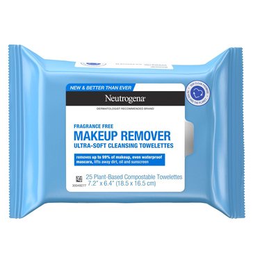 Neutrogena Fragrance Free Makeup Remover Face Wipes