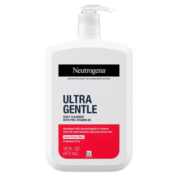 Neutrogena Ultra Gentle Pro-Vitamin B5 Fragrance Free Cleanser