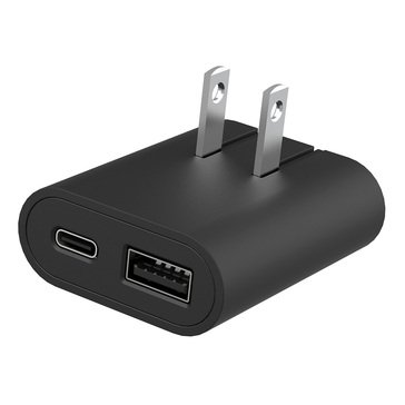 iHome AC Pro 1 USB-A and 1 USB-C 20 Watt Charger