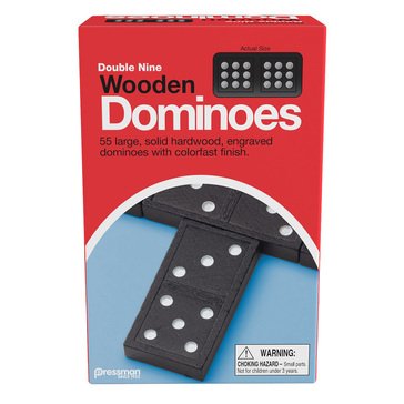 Dominoes Double Nine Wooden Dominoes Game