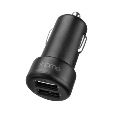 iHome 3.4A Car Charger 6ft Durastrain Lightning to A Nylon Cable