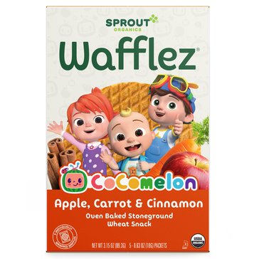 Sprout Apple Cinnamon Wafflez Baby Food