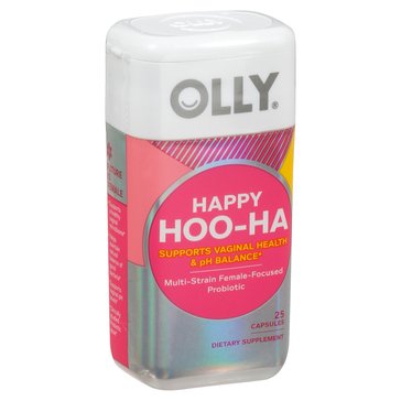 Olly Happy Hoo-Ha for Vaginal Health Capsules, 25-count