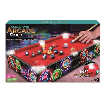 Electronic Arcade Pool/Billiards Neon Series
