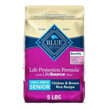 Blue Buffalo Life Protection Chicken and Brown Rice Small Breed Senior Dog Food