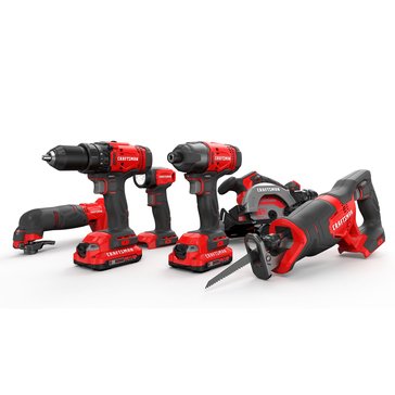 Craftsman 20-Volt Max Power 6-Tool Combo Kit With Soft Case