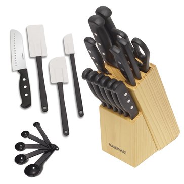 Farberware 22-Piece Triple Rivet Cutlery and Tools Set