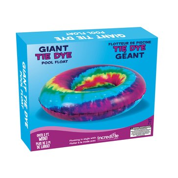 Incredible Play Giant Tie Dye Ring Pool Float