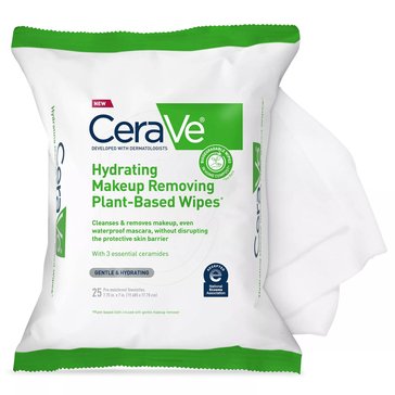 CeraVe Make-Up Remover Cloths Plant-based