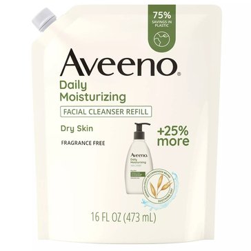Aveeno Daily Moisture Facial Cleanser Refill Pouch
