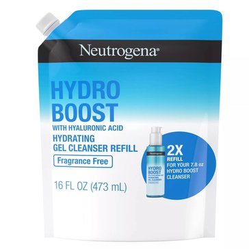 Neutrogena Hydro Boost Hydrating Cleansing Gel Fragrance Free Refillable