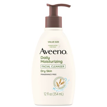 Aveeno Daily Moisturizing Facial Cleanser Dry Skin Fragrance Free