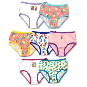 Handcraft Toddler Girls's CoComelon Panties 7 Pack