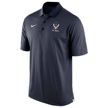 Nike Men's USN Eagle Stadium Stripe Polo