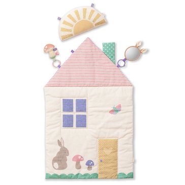 Itzy Ritzy Tummy Time Play Mat With Cottage Toys