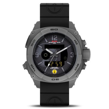 MTM Special Ops Radiation Technology Titanium Rubber Watch