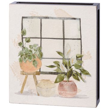 Primitives By Kathy Window Plants Box Sign