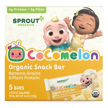 Sprout Organic CoComelon Toddler Snack Bars Banana