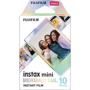 Fujifilm Instax Mini Mermaid Tail Film, 10-Count