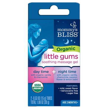 Mommys Bliss Organic Little Gums Combo Pack