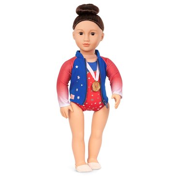 Our Generation Gymnast Doll