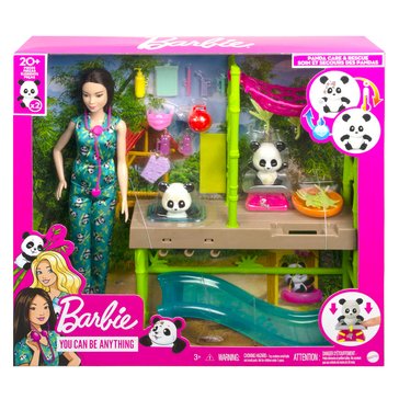 Barbie Panda Care and Rescue Playset