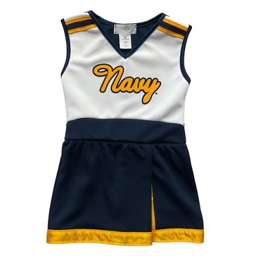Third Street Sportswear Navy Youth Cheer Dress