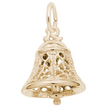 Rembrandt Charms Filigree Bell Charm