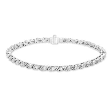 1/2 cttw Diamond Miracle Plate Bracelet