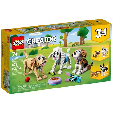 LEGO Creator Adorable Dogs Building Set 31137