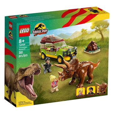 LEGO Jurassic World Triceratops Research Building Set 76959