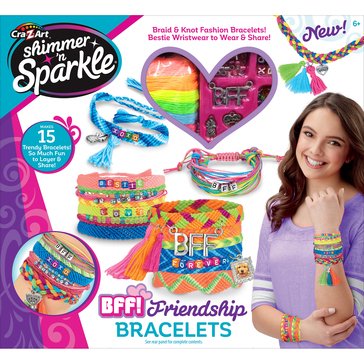 Cra-Z Art Shimmer 'N Sparkle BFF Friendship Bracelets