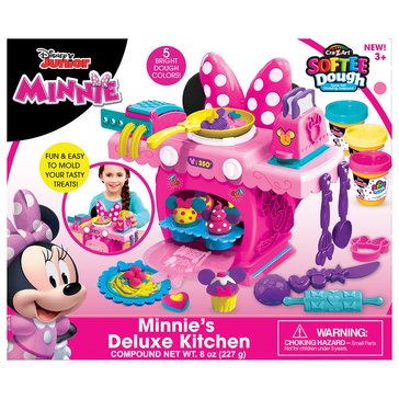 Cra-Z Art Disney Minnie Mouse Softee Dough Mold N' Play Kitchen