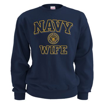 Soffe Navy Wife Fleece Crew