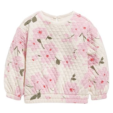 Old Navy Baby Girls' Quilted Floral Top