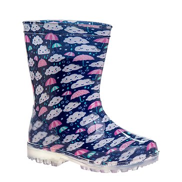 Josmo Toddler Girls' Rain Cloud Rain Boots
