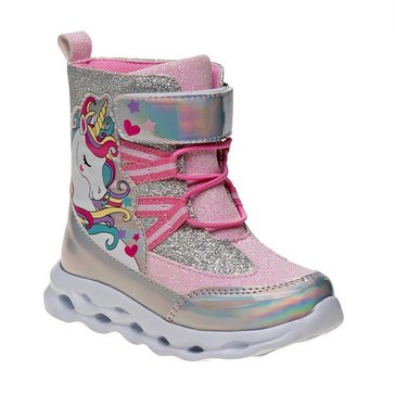 Laura Ashley Toddler Girls' Unicorn Snow Boots