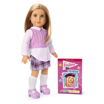 American Girl Isabel Doll And Journal