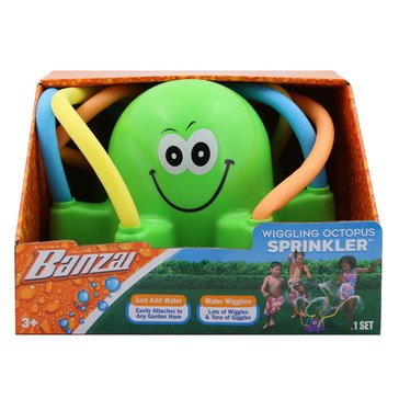 Banzai Wiggling Octopus Water Sprinkler Toy