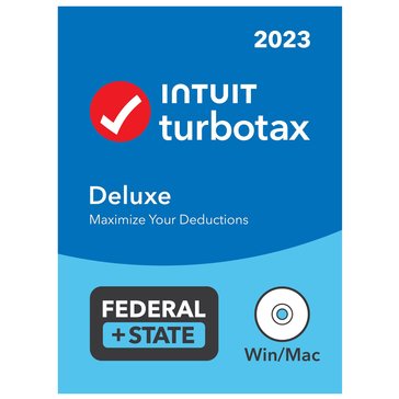 TurboTax Deluxe Tax Year 2023 Federal and State