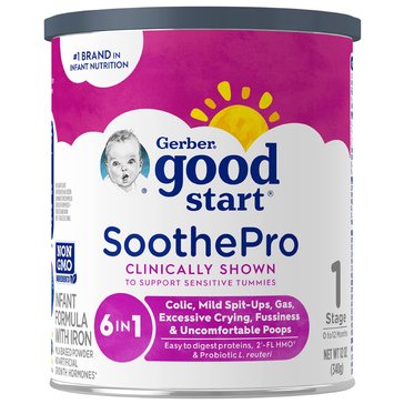 Gerber Good Start SoothePro Stage 1 Powder Infant Formula
