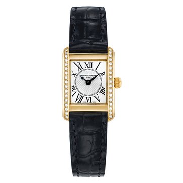 Frederique Constant Women's Quartz Crystal Carree Strap Watch