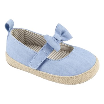 Carters Baby Girls' Chambray Mary Janes