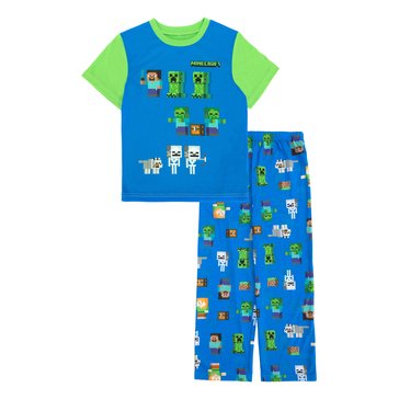Minecraft Big Boys 2-Piece Pajama Sets