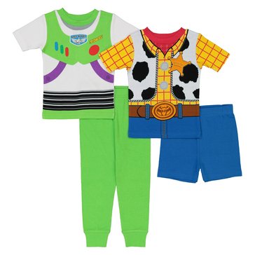 Toy Story Toddler Boys 4-Piece Pajama Sets