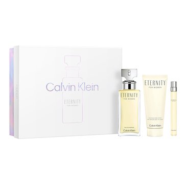 Calvin Klein Eternity for Women Eau de Parfum 3-Piece Gift Set