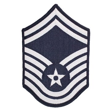 USAF Chevron Regular Senior MSTSGT